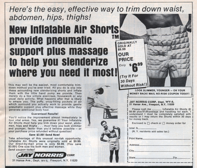 Illustration for article titled Dear people of the past, screw you for not making inflatable pants insanely popular